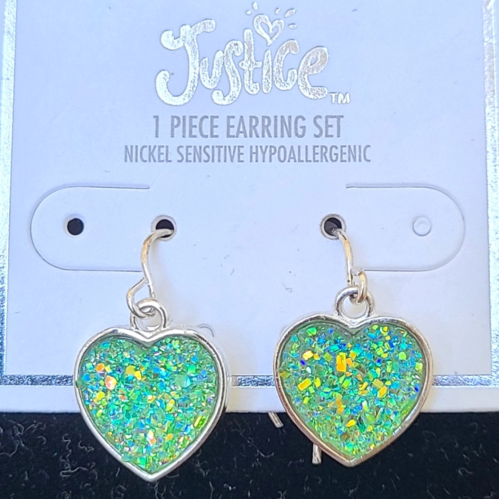 Justice Geode Earrings